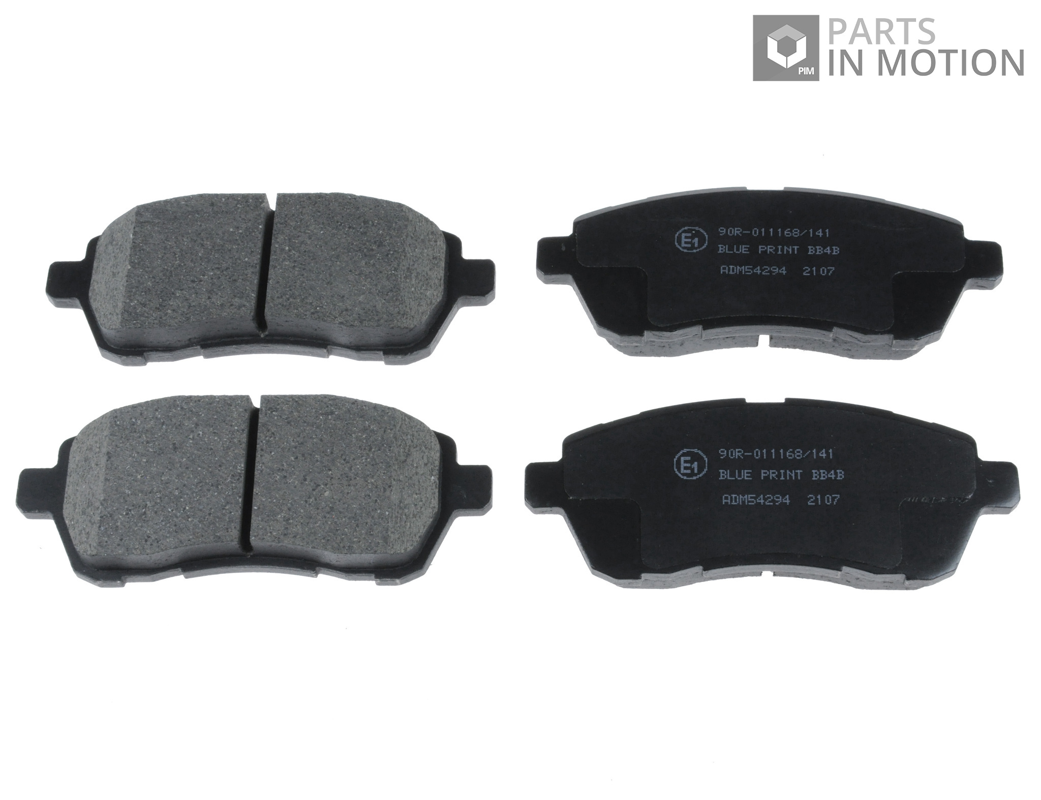 FORD FIESTA Mk5 1.4D Brake Pads Set Front 08 to 10 F6JA ADL 1550219