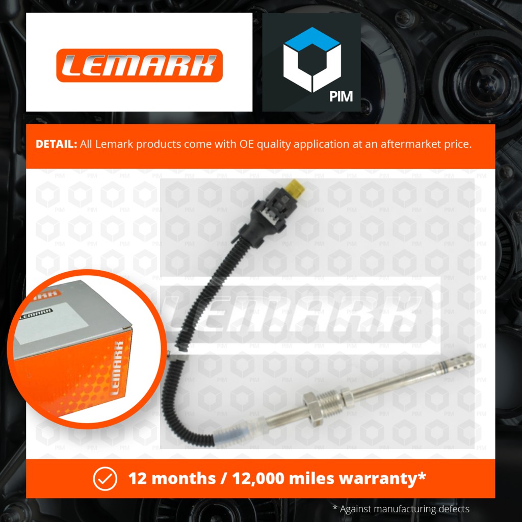 Exhaust Temperature Sensor fits MERCEDES E300 S212 W212 2.2 After DPF