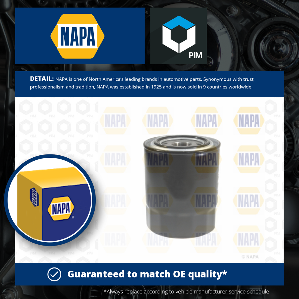 Oil Filter fits MITSUBISHI PAJERO/SHOGUN Mk2 2.5D 89 to 99 NAPA MD069782 Quality eBay