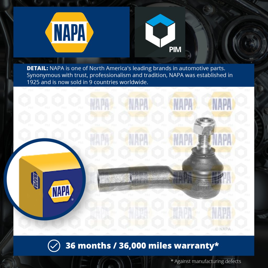 Tie / Track Rod End fits VOLKSWAGEN POLO Gti 6N 1.6 Left Outer 99 to 01