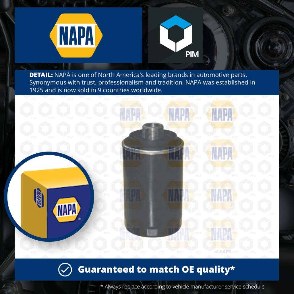 NAPA NFO3121 Oil Filters Parts in Motion