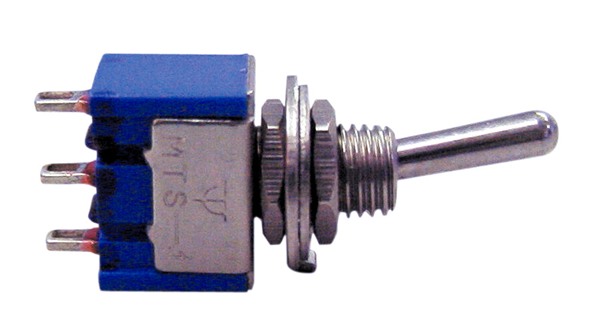 Non Illuminated Pearl PWN953 Car Electrical Chrome Flick Switch On//Off//On