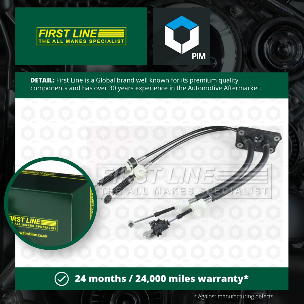 Gear Change Cable fits CITROEN RELAY 155 160 3.0D 2006 on 6 Speed MTM