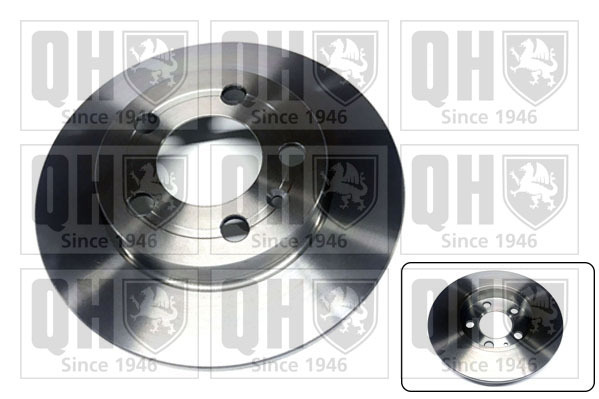 Rear Borg /& Beck BBD4274 Brake Disc Pair