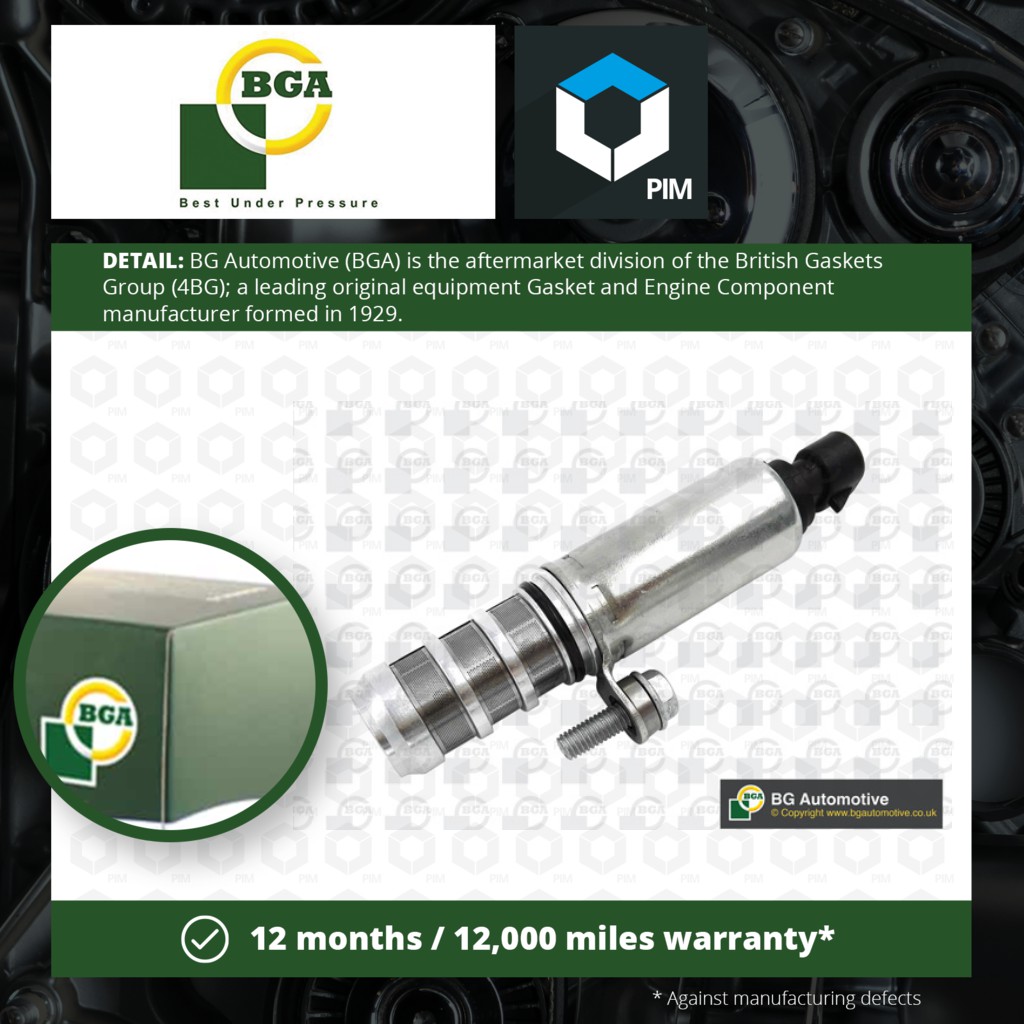 Camshaft Adjuster Valve fits VAUXHALL INSIGNIA A 2.0 Outlet side 08 to 17 BGA 5038206331401 eBay