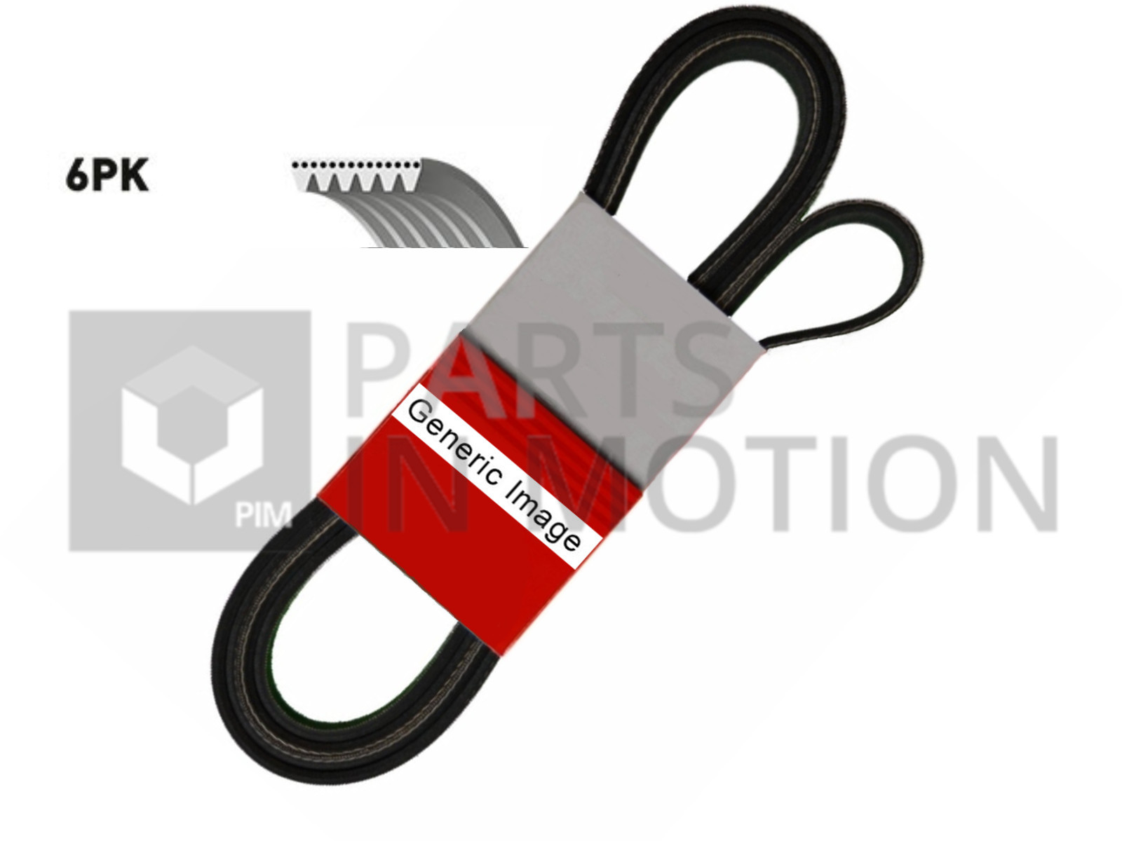 6 Rib Multi V Drive Belt